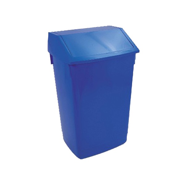Addis Swing Bin Blue 60 Litre -product-017084ab Addis Swing Bin Blue 60 Litre - Image 1