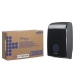 Aquarius Folded Hand Towel Dispenser Black