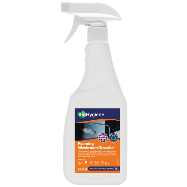 BioHygiene Foaming Washroom Descaler RTU 750ML-product-037535 BioHygiene Foaming Washroom Descaler RTU 750ML - Image 1