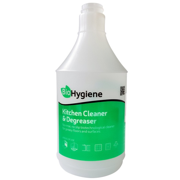 BioHygiene Kitchen Cleaner & Degreaser Empty Trigger 750ML-product-019030 BioHygiene Kitchen Cleaner & Degreaser Empty Trigger 750ML - Image 1