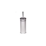 Brushed Stainless Steel Toilet Brush & Holder