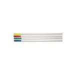 CleanWorks Aluminium Mop Handle White Hand Grip