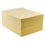 CleanWorks Chemical Absorbent Pad 0.8 Litre (Pack 100)