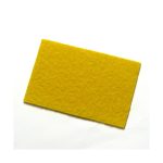 CleanWorks Colour Coded Scourer Yellow (Pack 10)