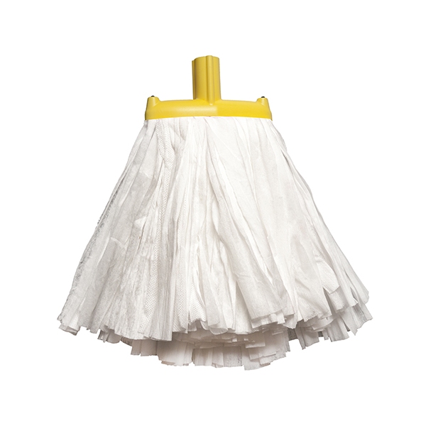CleanWorks EX Kentucky Non Woven Mop Yellow 200G-product-022194 CleanWorks EX Kentucky Non Woven Mop Yellow 200G - Image 1