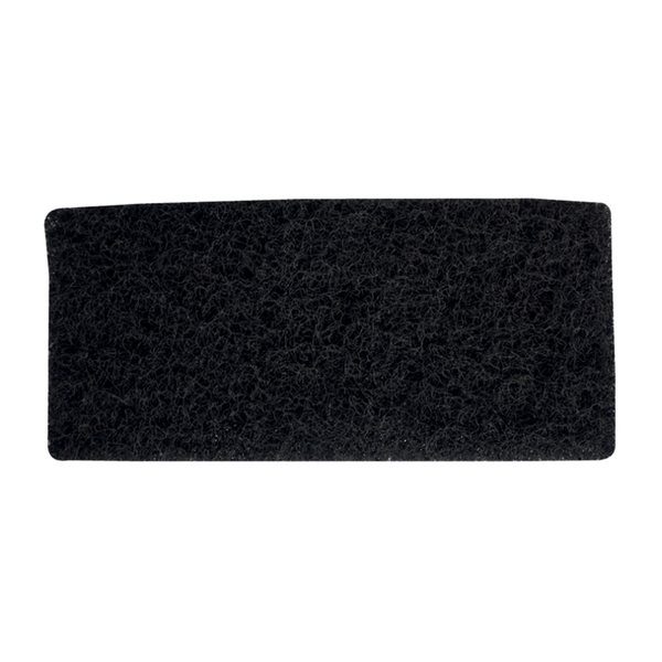 CleanWorks Heavy Duty Stripping Pad Black 25x11CM (Pack 10)600Wx600H-109129 CleanWorks Heavy Duty Stripping Pad Black 25x11CM (Pack 10) - Image 1