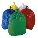 CleanWorks Medium Duty Refuse Sacks White 18x29x38" (Case 200)