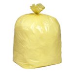 CleanWorks Medium Duty Refuse Sacks Yellow 18x29x38" (Case 200)