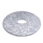 CleanWorks Melamine Floor Pad White 17" (Case 4)