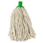 CleanWorks PY Mophead Push In Socket No 12 Green (Pack 10)