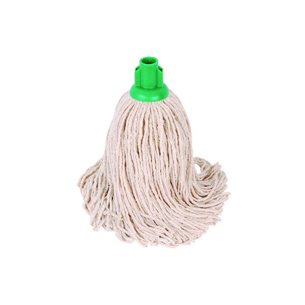 CleanWorks PY Socket Mop Green No16 (Pack 10)-product-021189 CleanWorks PY Socket Mop Green No16 (Pack 10) - Image 1