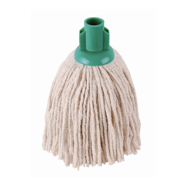 CleanWorks PY Socket Mop No.14 Green 600Wx600H-021185S CleanWorks PY Socket Mop No.14 Green - Image 1