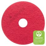 CleanWorks ProEco Cleaning Floor Pad Red 13" (Pack 5)