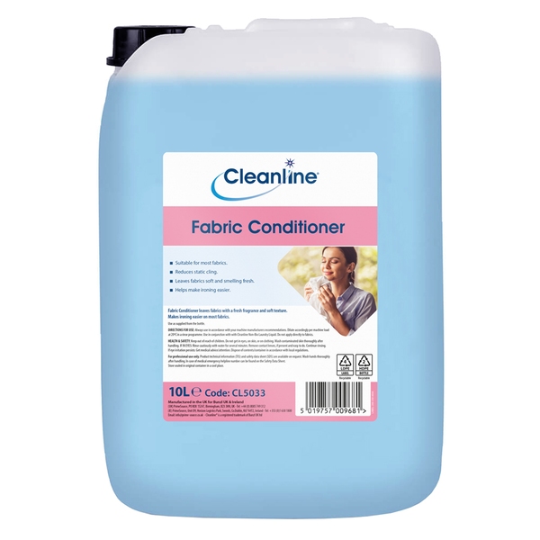 Cleanline Fabric Conditioner 10 Litre-product-032187 Cleanline Fabric Conditioner 10 Litre - Image 1