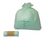 Compostable Sack Green 16x18" (Case 480)