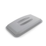 Durabin Rectangular Eco Lid Grey 60 Litre