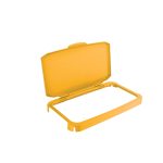 Durabin Rectangular Hinged Lid Yellow 60 Litre