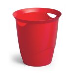 Durable Waste Bin Trend Red 16 Litre
