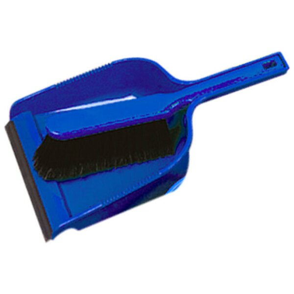 Dustpan & Brush Set Soft Blue-product-016026B Dustpan & Brush Set Soft Blue - Image 1