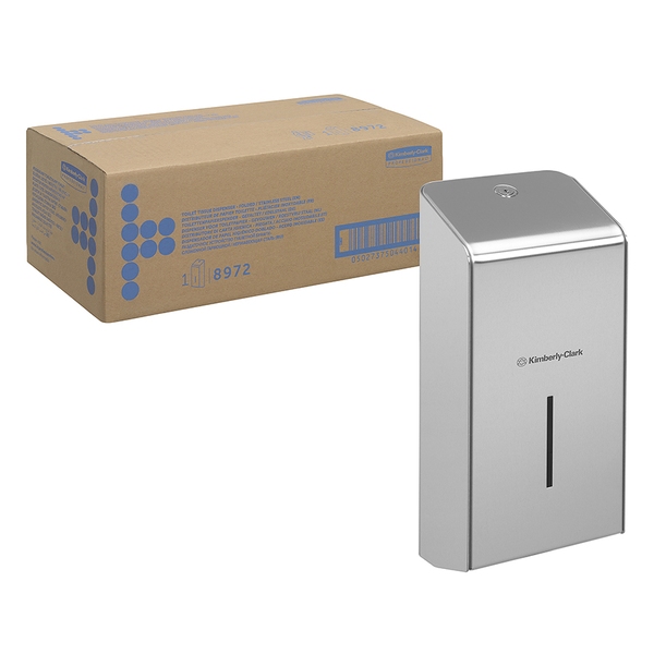 Folded Toilet Tissue Dispenser Stainless Steel 600Wx600H-069011 Folded Toilet Tissue Dispenser Stainless Steel - Image 1