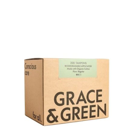 Grace & Green Bulk Regular Applicator Tampon (Pack 200)