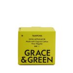 Grace & Green Tampons Non-Applicator Regular (Pack 18)