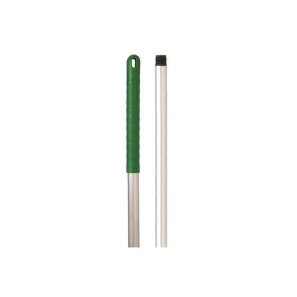 HW Aluminium Handle Threaded Green 1.37M