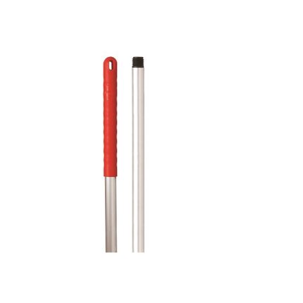 HW Aluminium Handle Threaded Red 1.37M
