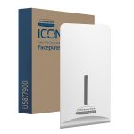 ICON FTT Mosaic Faceplate White