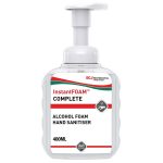 InstantFOAM Complete Alcohol-Based Foam Hand Sanitiser 400ML (Case 12)