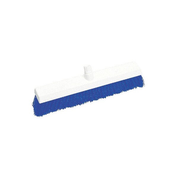 Interchange Hygiene Broom Soft Blue 18-product-015091b Interchange Hygiene Broom Soft Blue 18" - Image 1