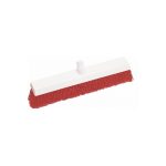 Interchange Hygiene Broom Soft Red 18"