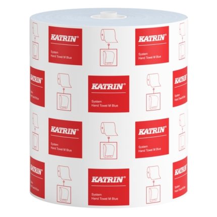 Katrin System Paper Towel Roll Medium 1-Ply Blue