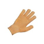 KeepSAFE Latex Criss Cross Glove Mens (Pair)