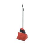 Long Handled Dustpan & Brush Set Red