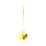 Long Handled Dustpan & Brush Set Yellow