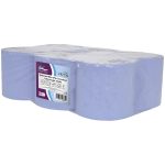 PRISTINE Embossed 2Ply Centrefeed Blue 120M