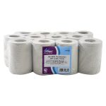 PRISTINE Mini 1Ply Centrefeed White 120M