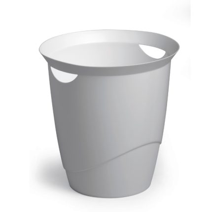 Round Waste Bin White 16 Litre