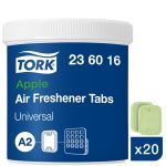 Tork Apple Air Freshener Tabs Green 20 Tags