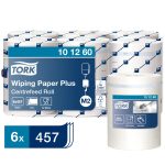 Tork Centrefeed Wiping Paper Plus White 160M
