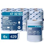 Tork Reflex Wiping Paper Towel Plus Blue 150M