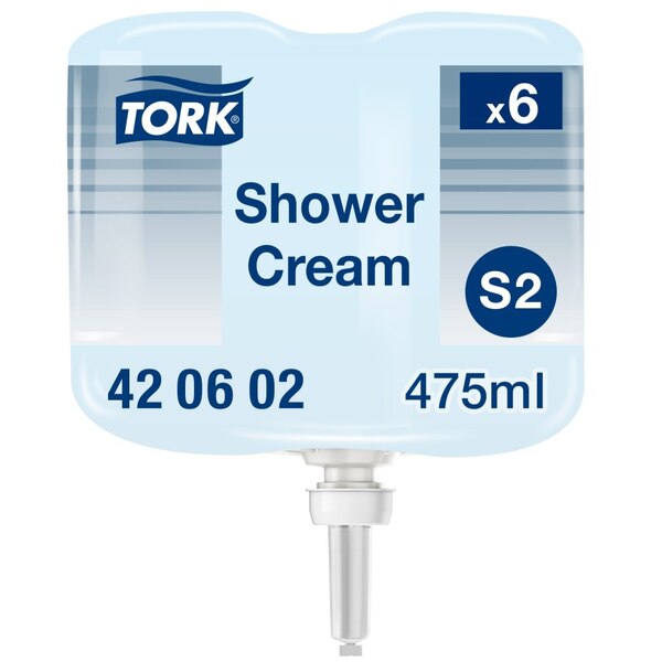 Tork Shower Cream Mini Liquid 475ML-product-061043 Tork Shower Cream Mini Liquid 475ML - Image 1