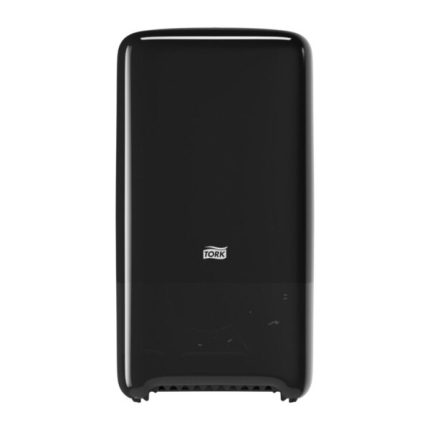 Tork Twin Mid-size Toilet Paper Roll Dispenser Black
