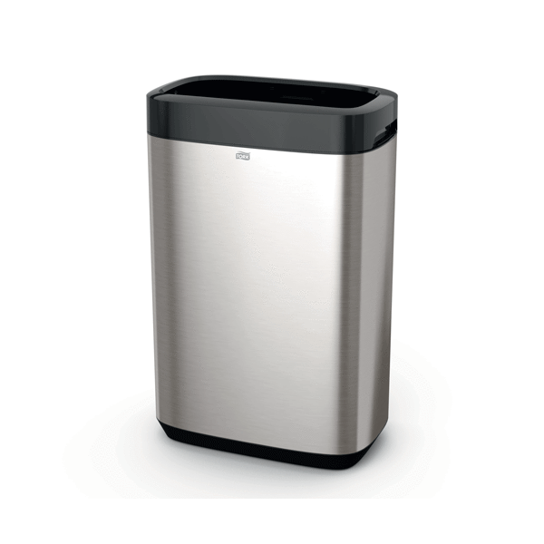 Tork Waste Bin Stainless Steel 50 Litre -product-069068 Tork Waste Bin Stainless Steel 50 Litre - Image 1