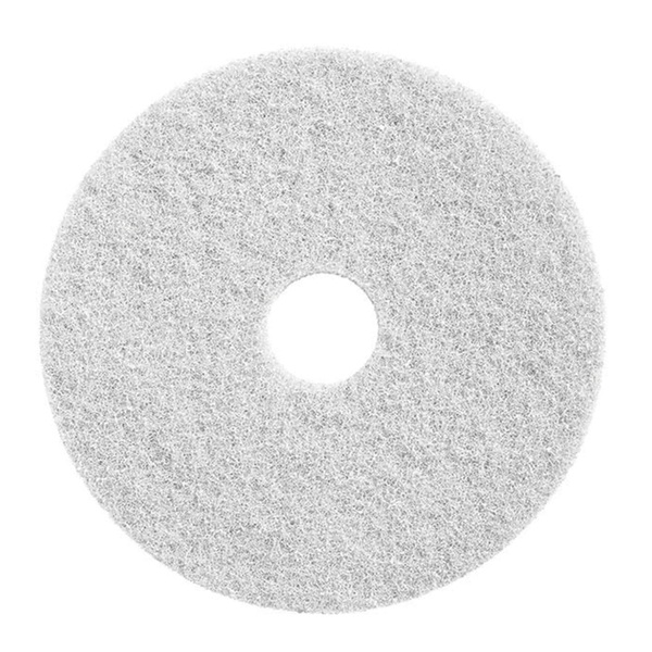 Twister Floor Pad White 8(Pack 2)-product-058896 Twister Floor Pad White 8" (Pack 2) - Image 1