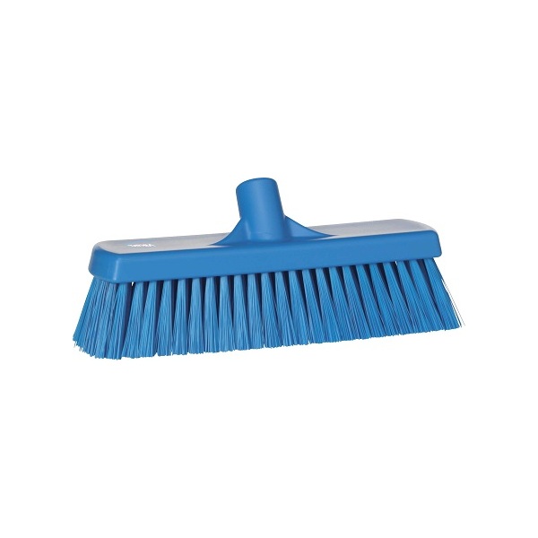 Vikan Medium Broom Blue 300MM-product-015811b Vikan Medium Broom Blue 300MM - Image 1
