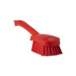 Vikan Short Handle Scrub Brush Medium Red