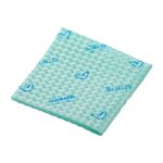 Vileda Professional Breazy Microfibre Cloth Green 35X36CM (Pack 25)