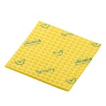 Vileda Professional Breazy Microfibre Cloth Yellow 35X36CM (Pack 25)